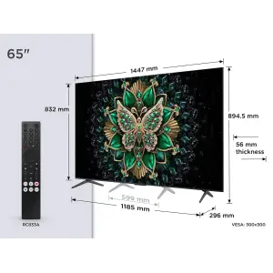 Телевiзор TCL 65C61K UA