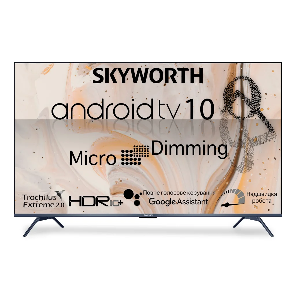 Телевізор Skyworth 55G3A AI Micro Dimming Android TV 10.0 UA