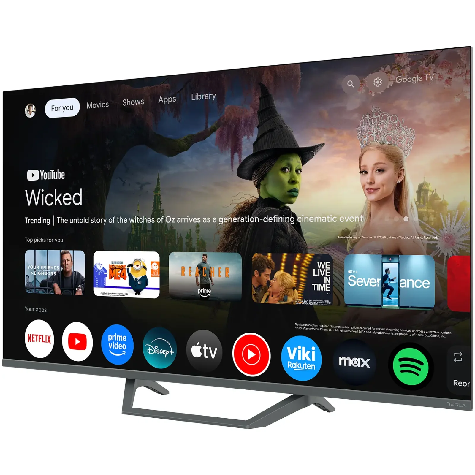 Телевизор Tesla Q43E655GUS UA