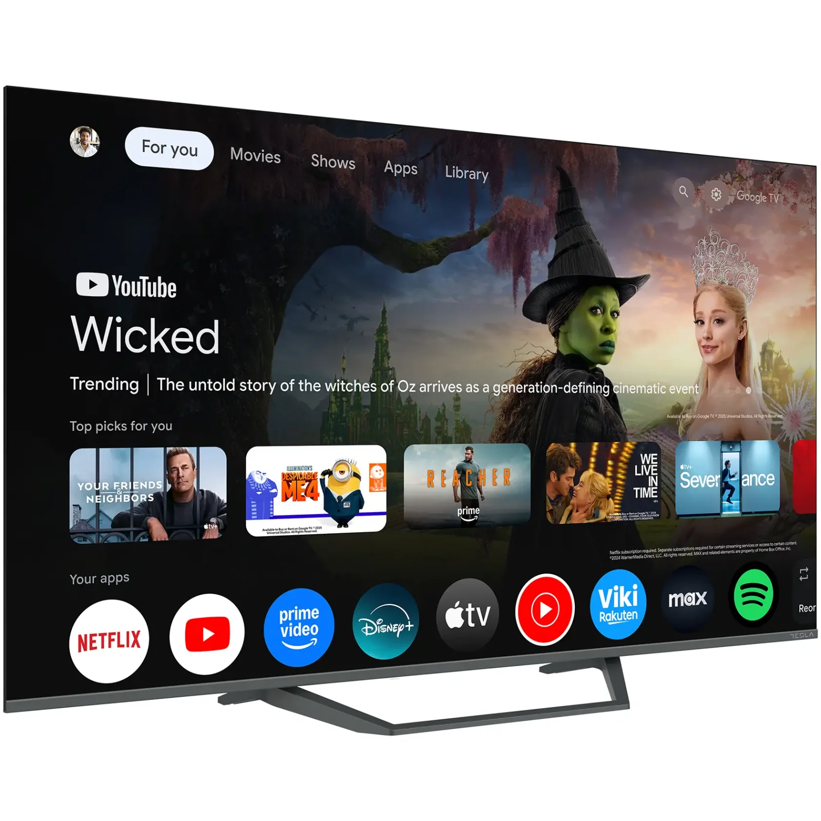 Телевизор Tesla Q50E655GUS UA