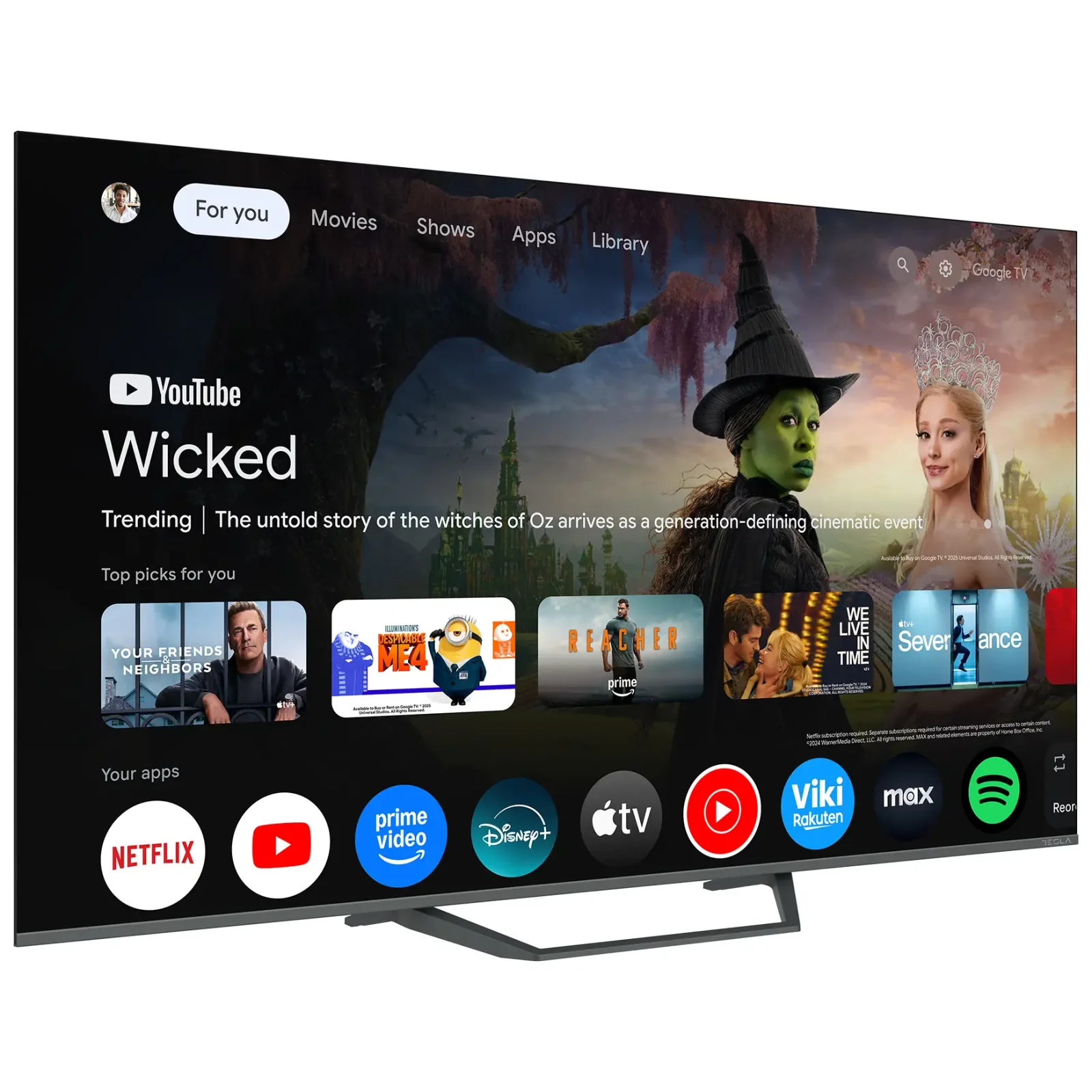 Телевизор Tesla Q65E655GUS UA