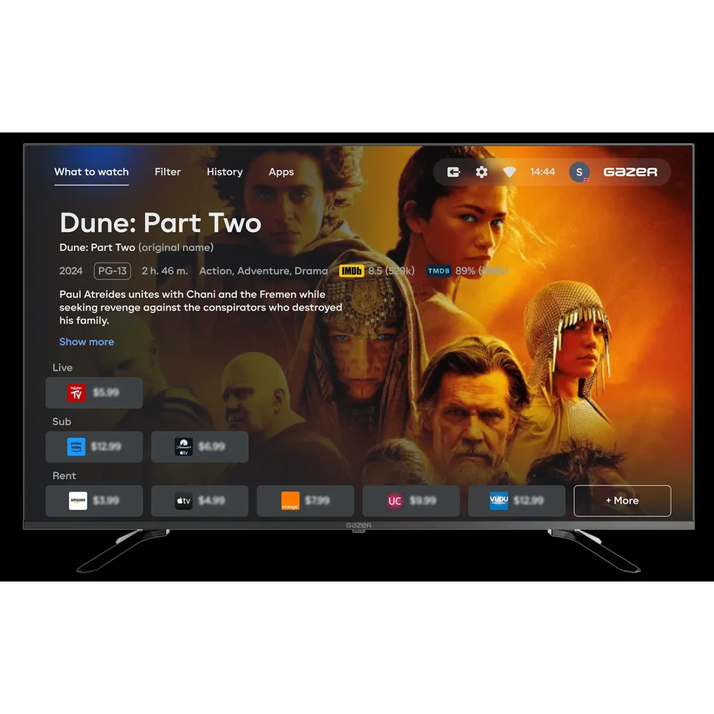 Телевизор Gazer TV50-UE2 UA