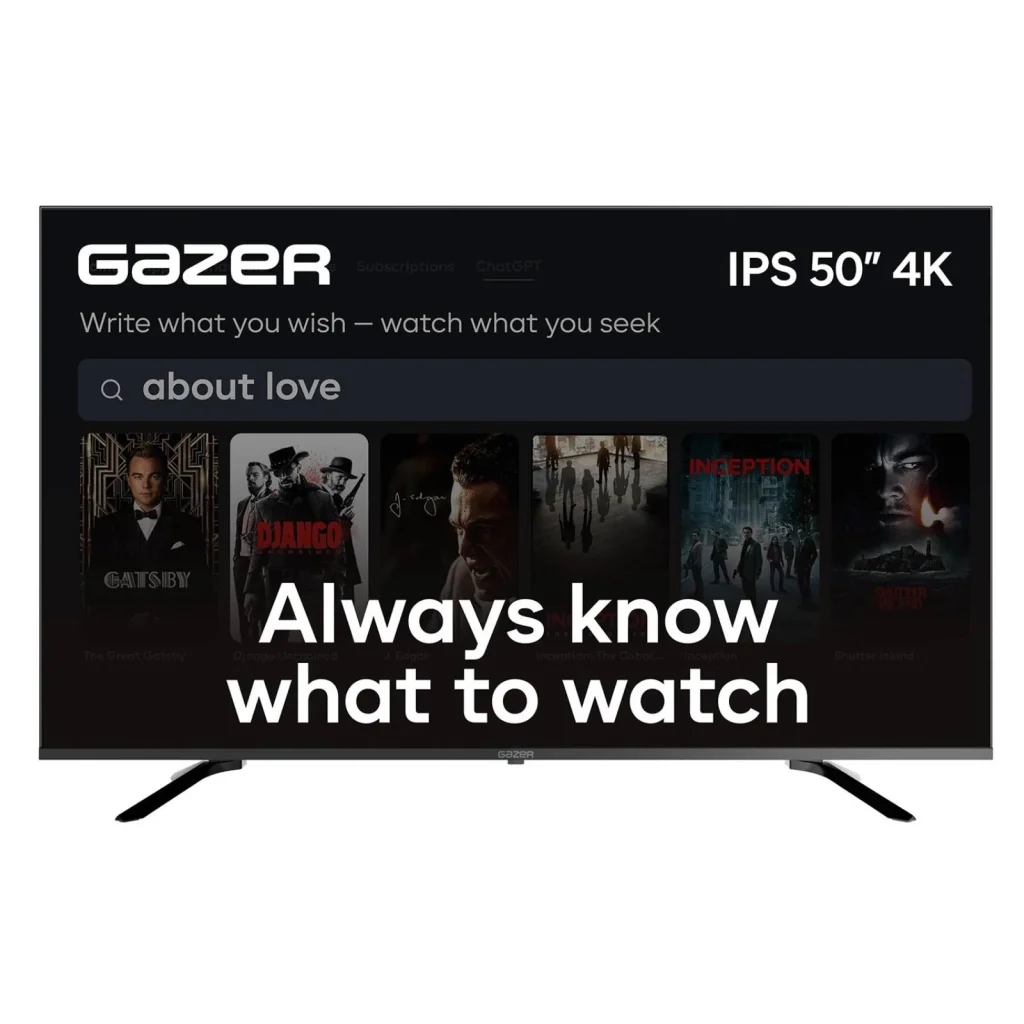 Телевизор Gazer TV50-UN1 UA