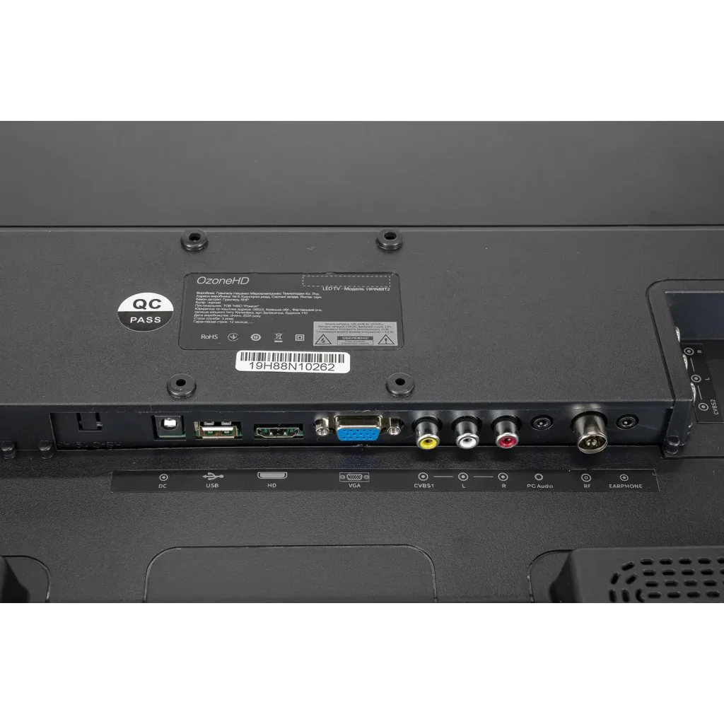 Телевiзор OzoneHD 19HN88T2 UA