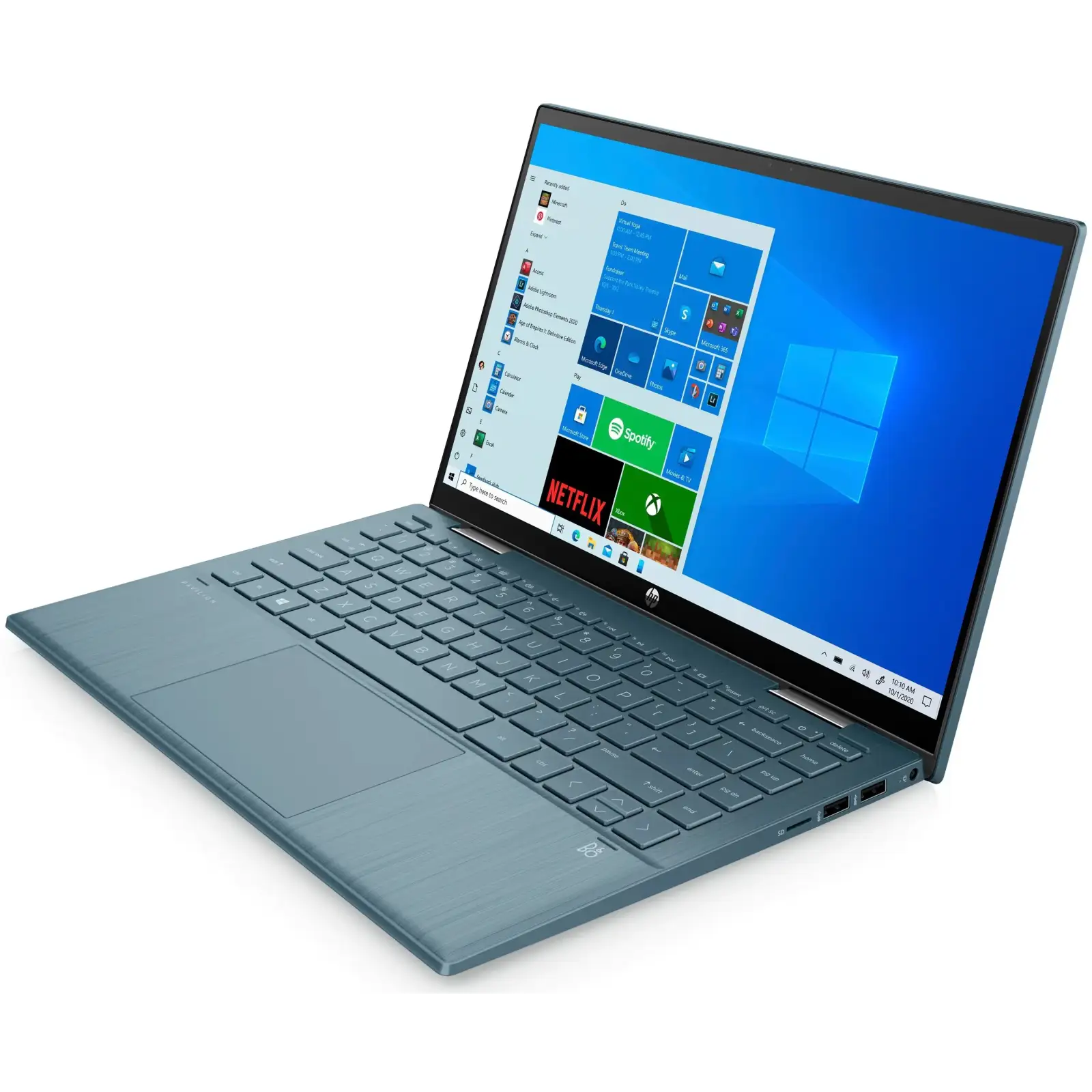 Ноутбук HP Pavilion x360 14-ek2016ua (A0NB9EA) Blue UA