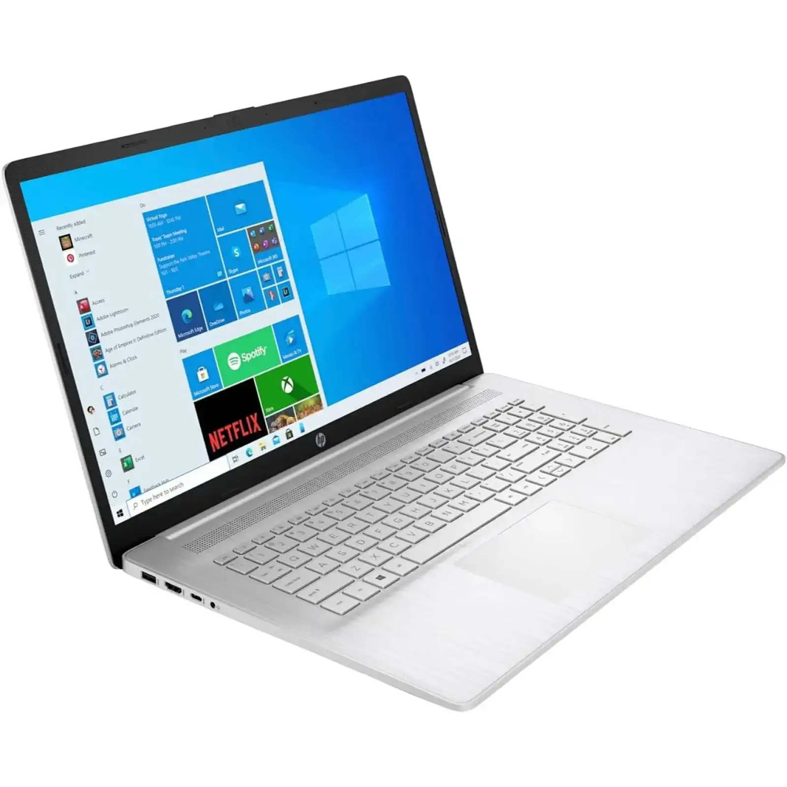 Ноутбук HP 17-cn4021ua (A0NF9EA) Silver UA