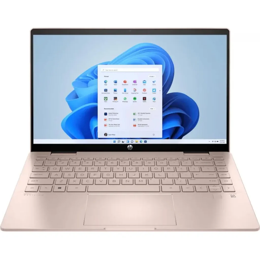 Ноутбук HP Pavilion x360 14-ek2014ua (A0NB7EA) Rose Gold UA