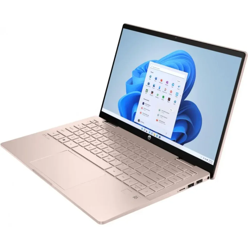 Ноутбук HP Pavilion x360 14-ek2014ua (A0NB7EA) Rose Gold UA