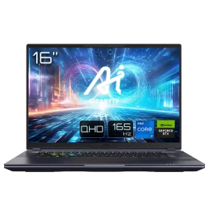 Ноутбук Gigabyte Aorus 16X 9SG 2024 (AORUS 16X 9SG-43UAC54SD) Midnight Gray UA