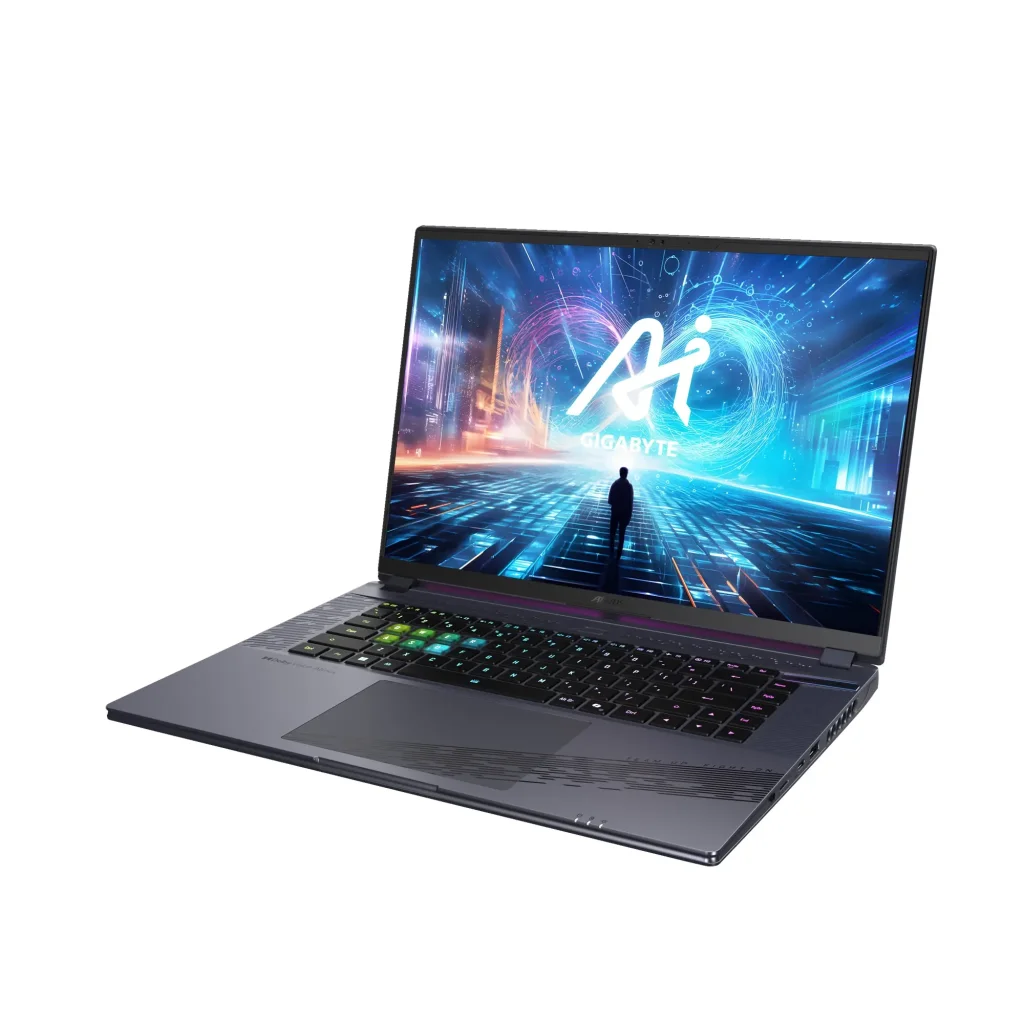 Ноутбук Gigabyte Aorus 16X 9SG 2024 (AORUS 16X 9SG-43UAC64SD) Midnight Gray UA