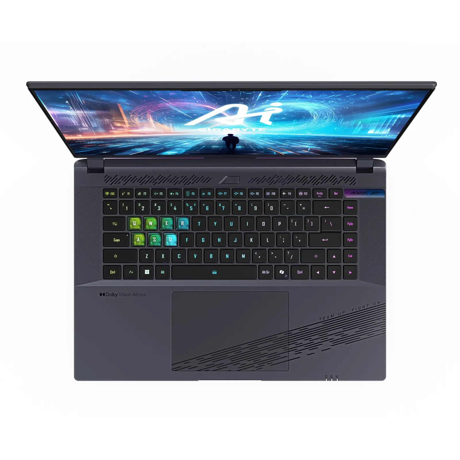 Ноутбук Gigabyte Aorus 16X 9SG 2024 (AORUS 16X 9SG-43UAC64SD) Midnight Gray UA