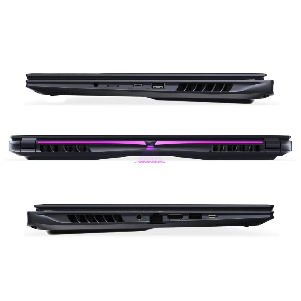 Ноутбук Gigabyte Aorus 16X 9SG 2024 (AORUS 16X 9SG-43UAC64SD) Midnight Gray UA