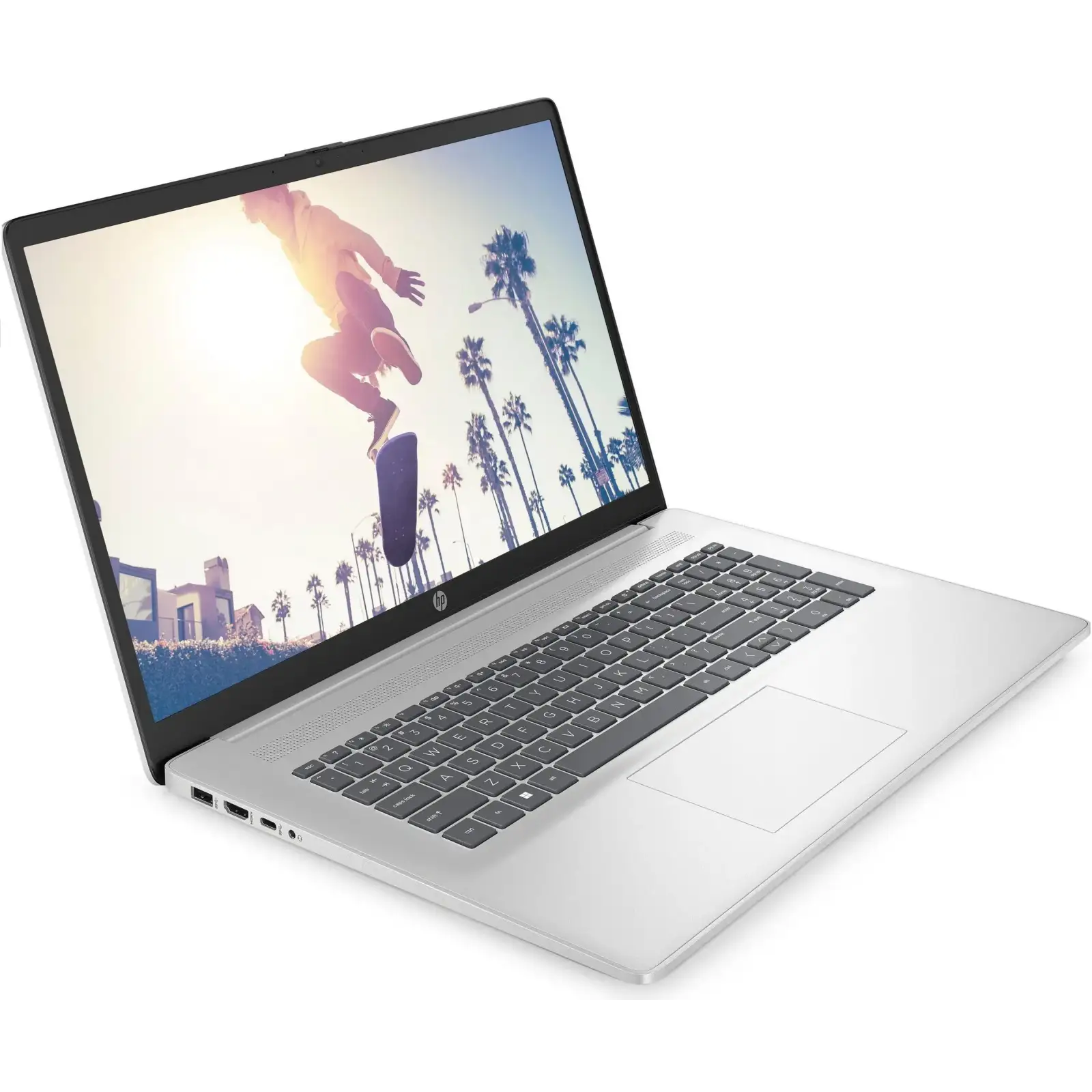 Ноутбук HP 17-cn3034ua (B83BXEA) Silver UA