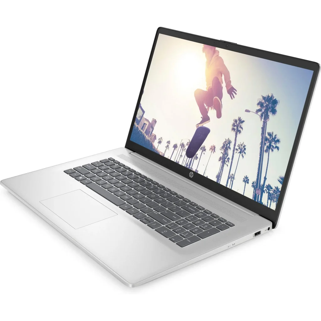 Ноутбук HP 17-cn3034ua (B83BXEA) Silver UA