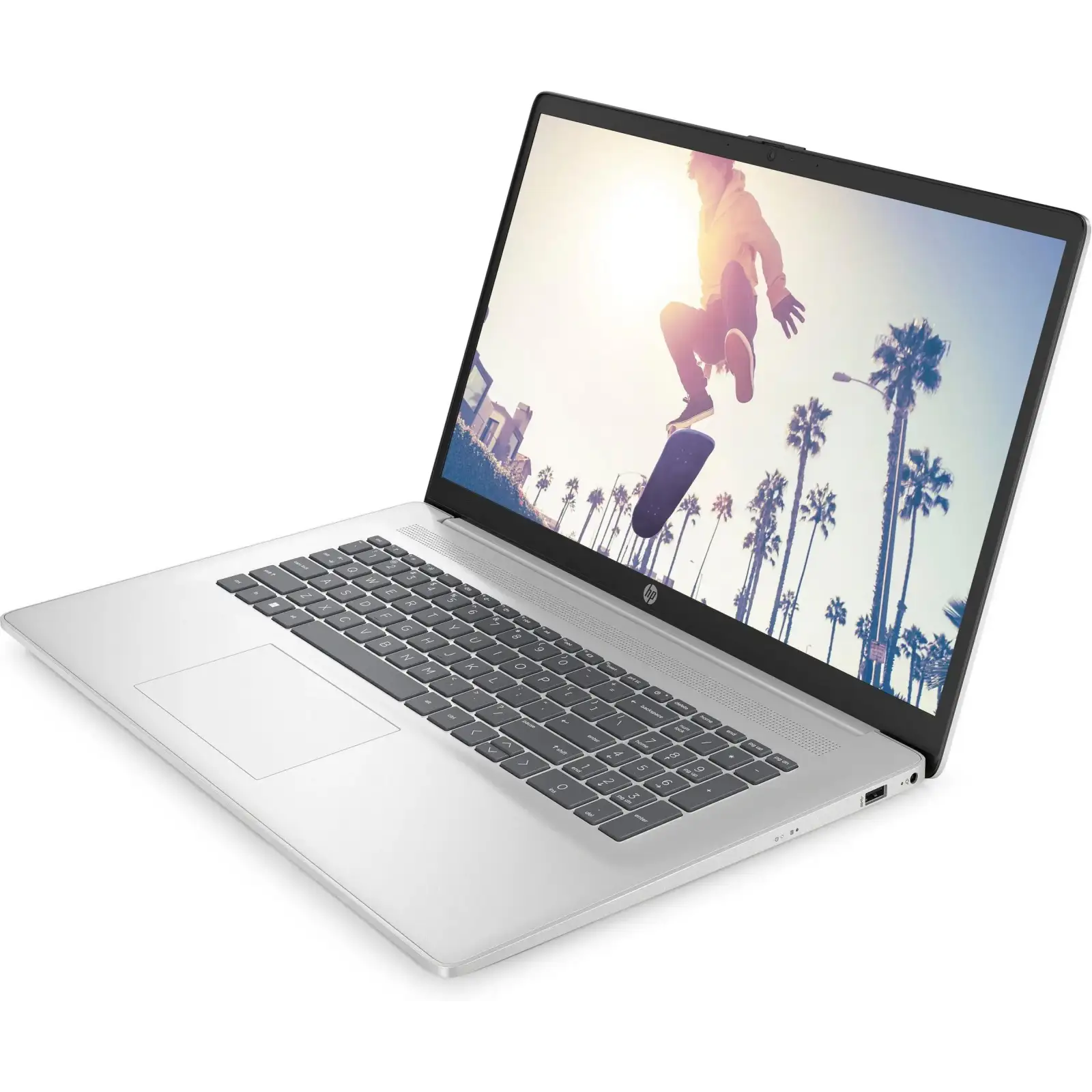 Ноутбук HP 17-cn3034ua (B83BXEA) Silver UA