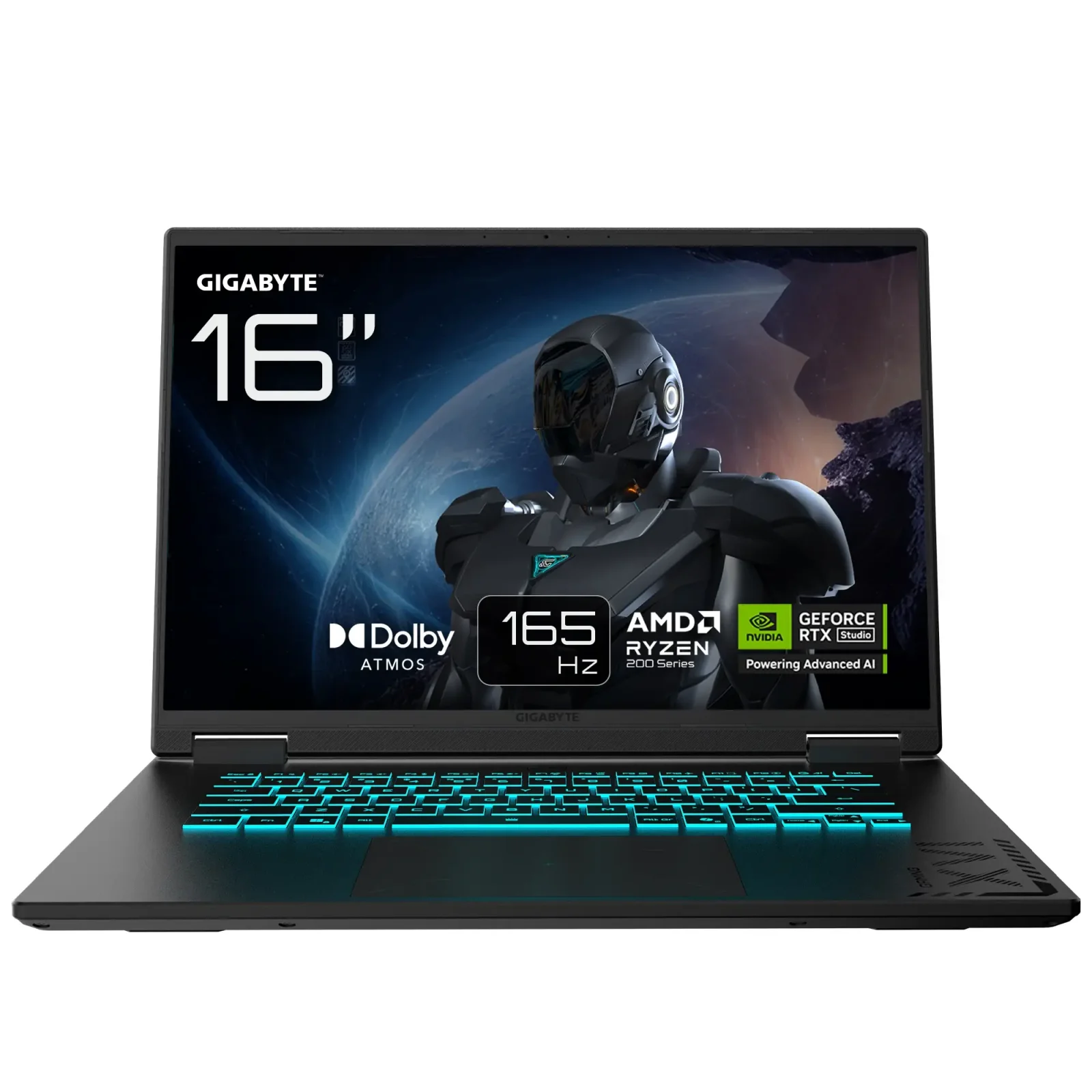 Ноутбук Gigabyte Gaming A16 (3THK3UA893SD) Black Steel UA