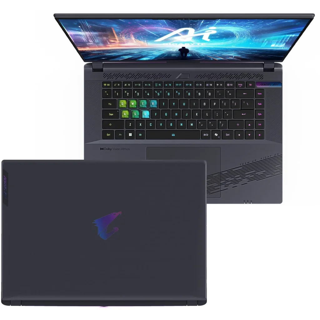 Ноутбук Gigabyte Aorus 16X ASG 2024 (AORUS 16X ASG-63UAC64SD) Midnight Gray UA