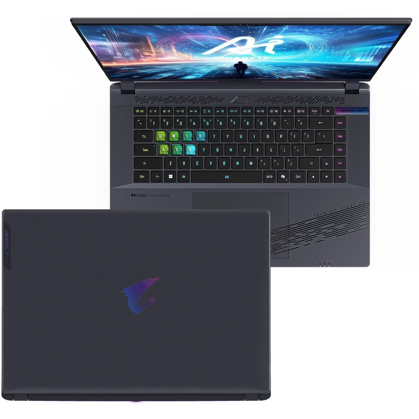 Ноутбук Gigabyte Aorus 16X ASG 2024 (AORUS 16X ASG-63UAC64SD) Midnight Gray UA
