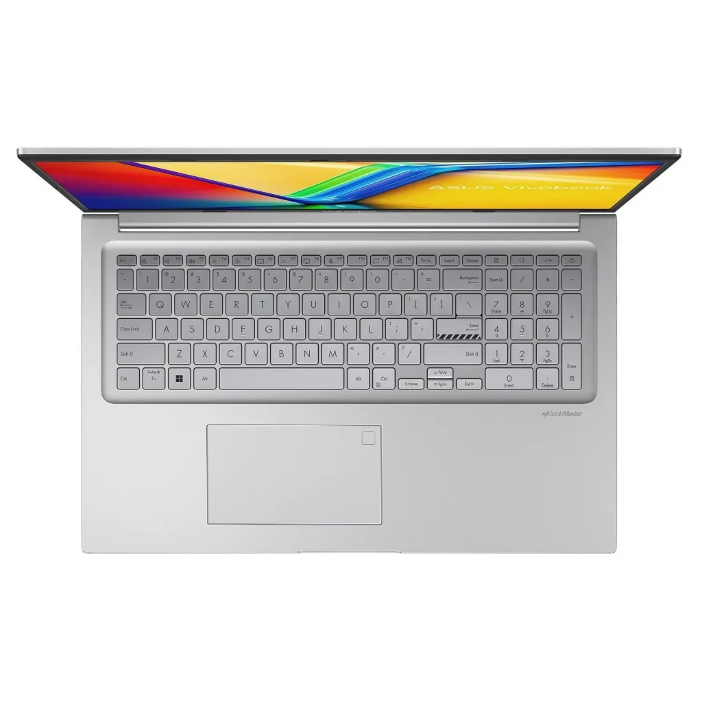 Ноутбук Asus Vivobook 17 X1704VA-AU665 (90NB10V1-M00SP0) Cool Silver UA
