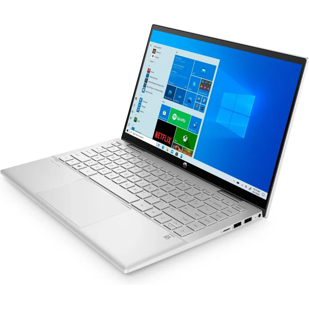 Ноутбук HP Pavilion x360 14-ek2009ua (A0NB2EA) Silver UA