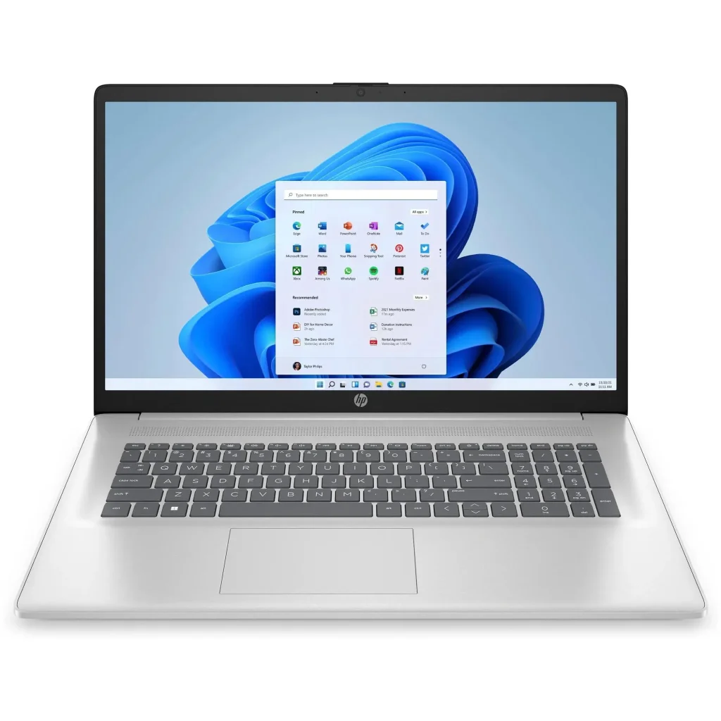 Ноутбук HP 17-cp3007ua (B0AB5EA) Silver UA