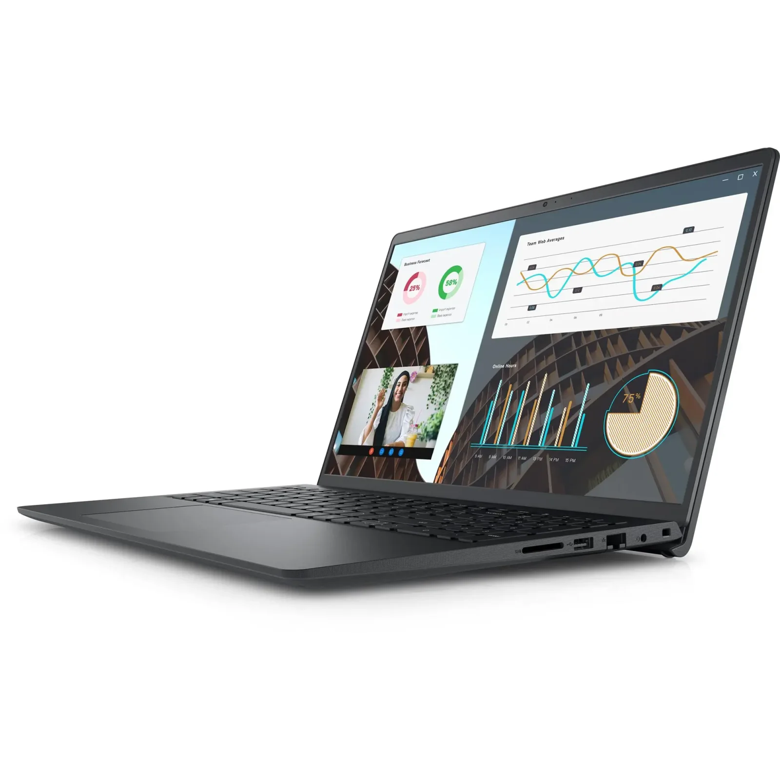Ноутбук Dell Vostro 3530 (N3404PVNB3530UA_UBU) Black UA