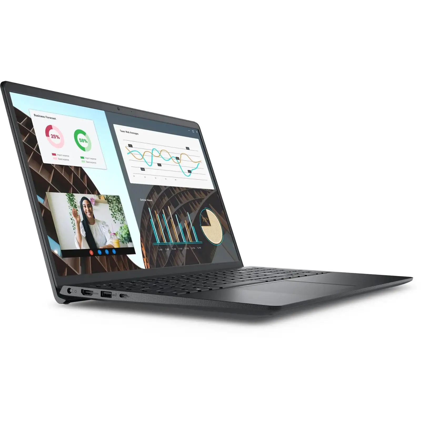 Ноутбук Dell Vostro 3530 (N3409PVNB3530UA_UBU) Black UA