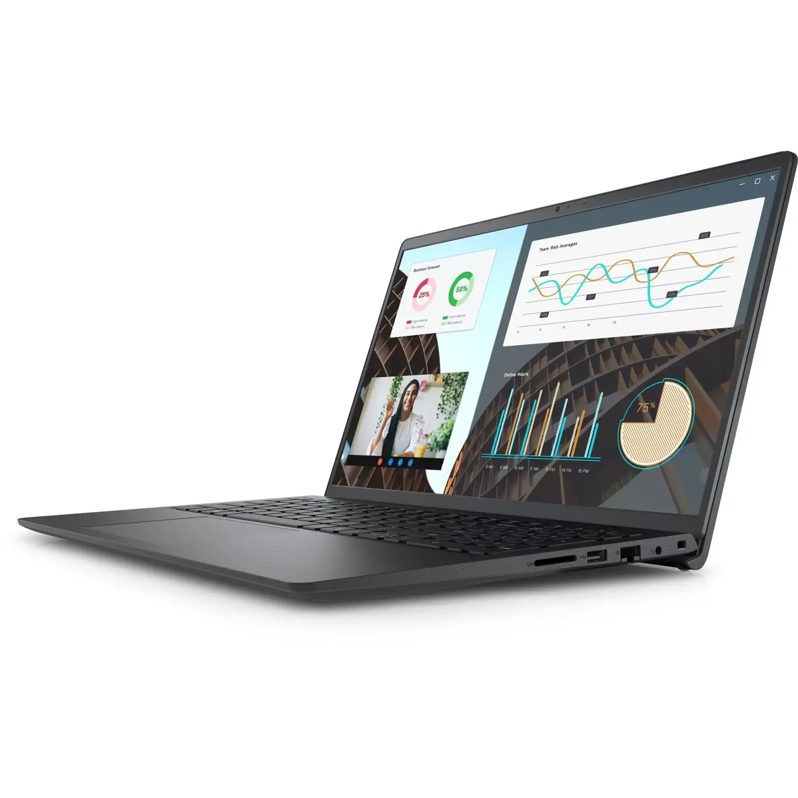 Ноутбук Dell Vostro 3530 (N3409PVNB3530UA_WP) Black UA