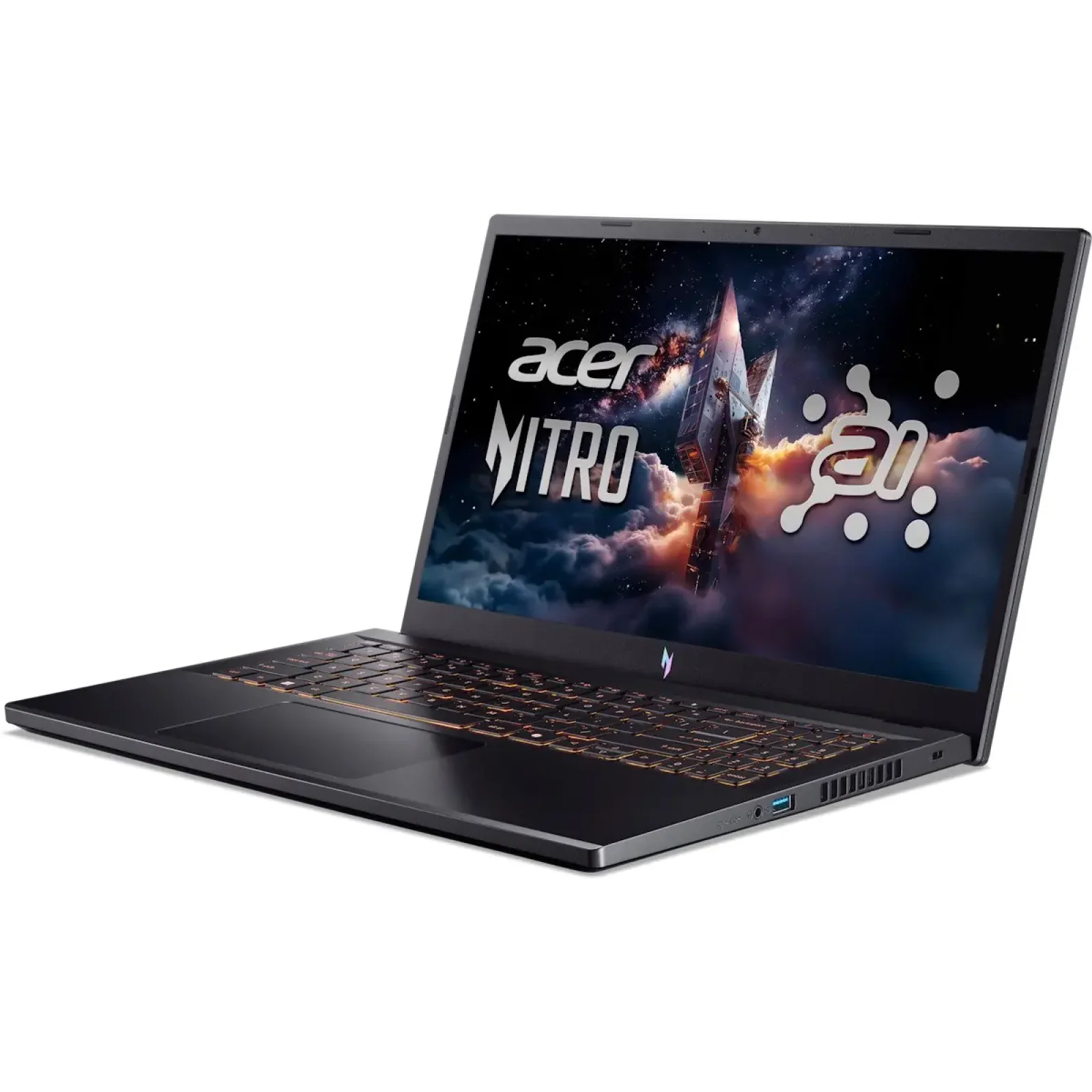 Ноутбук Acer Nitro V 15 AI ANV15-42-R23W Obsidian Black (NH.QV4EU.003) UA