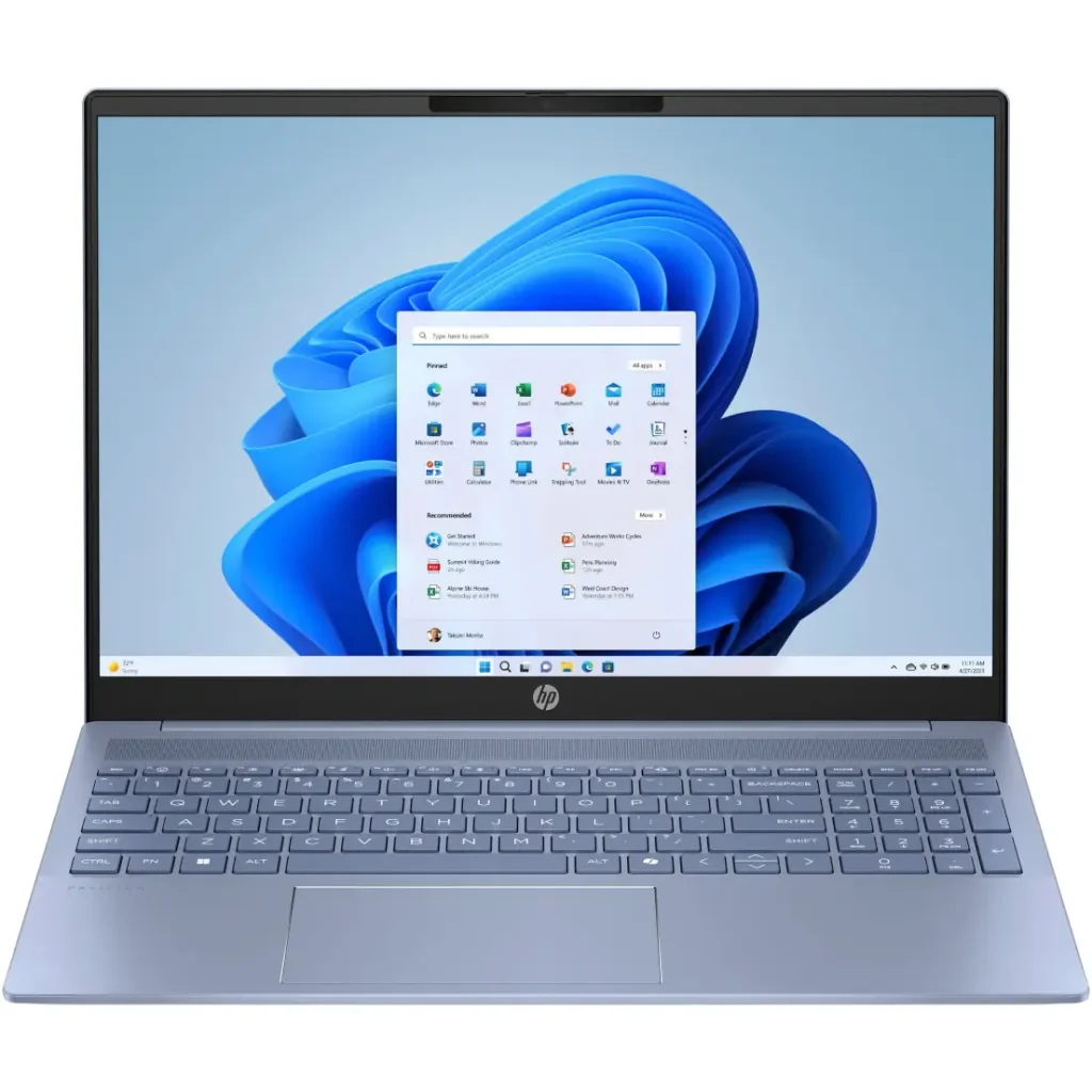 Ноутбук HP Pavilion 16-ag0015ua (B0AA5EA) Blue UA