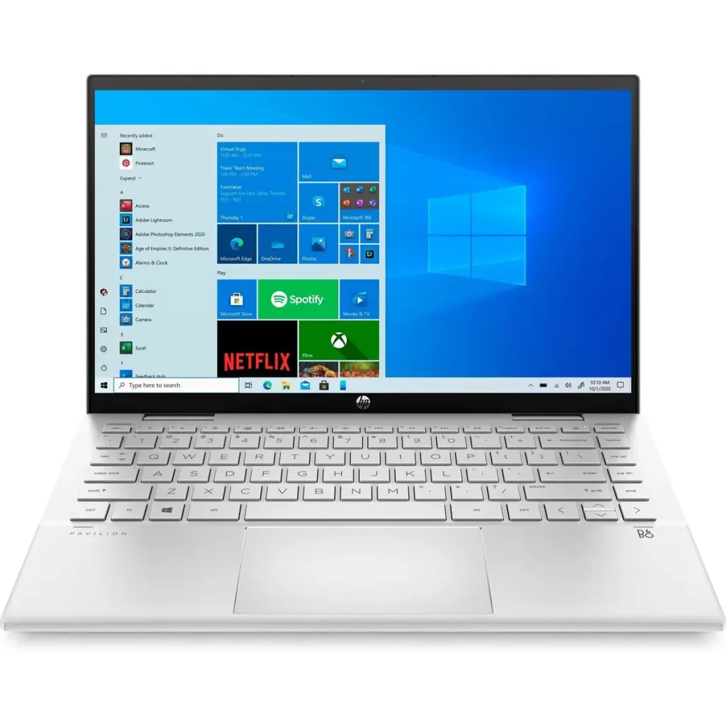 Ноутбук HP Pavilion x360 14-ek2009ua (A0NB2EA) Silver UA