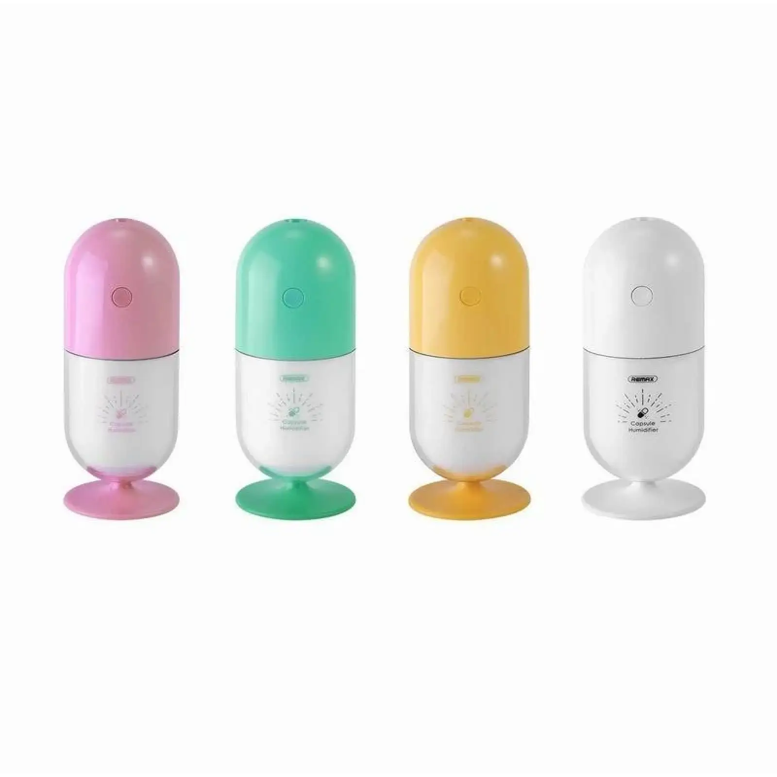 Увлажнитель воздуха Remax RT-A500 Capsule Mini Humidifier белый (6954851281887)