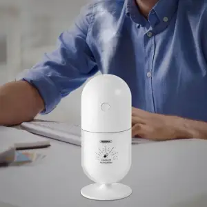 Увлажнитель воздуха Remax RT-A500 Capsule Mini Humidifier белый (6954851281887)