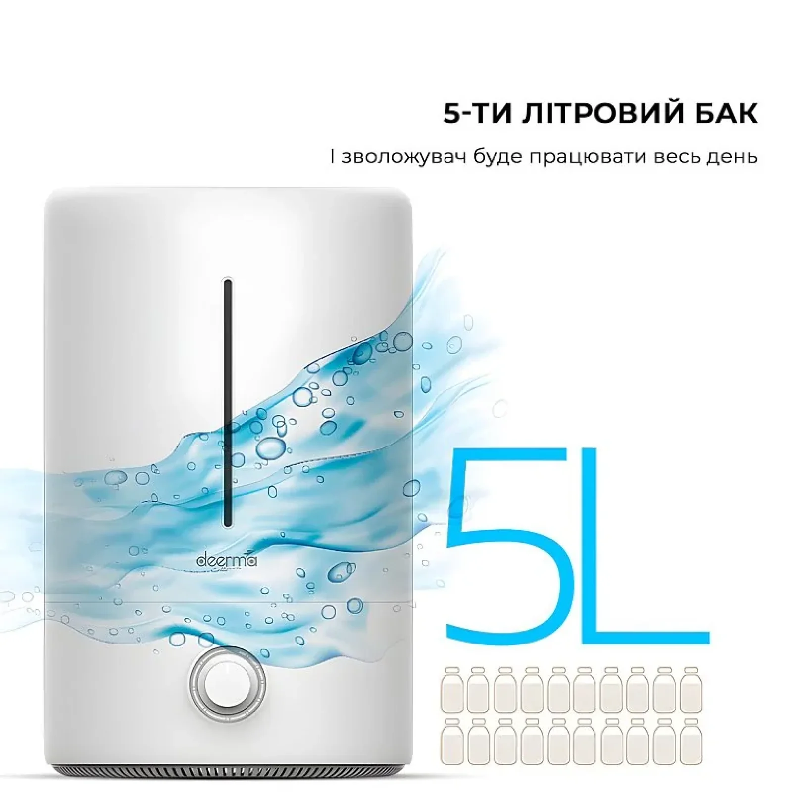 Зволожувач повітря Xiaomi Deerma DEM-F628W UA