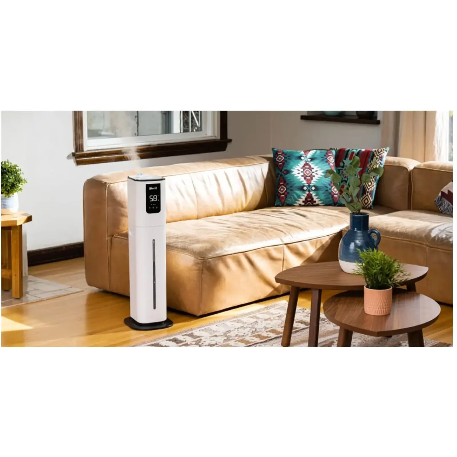 Зволожувач повітря Levoit Oasis Mist 1000S Smart Ultrasonic Cool Mist Tower LUH-M10 UA