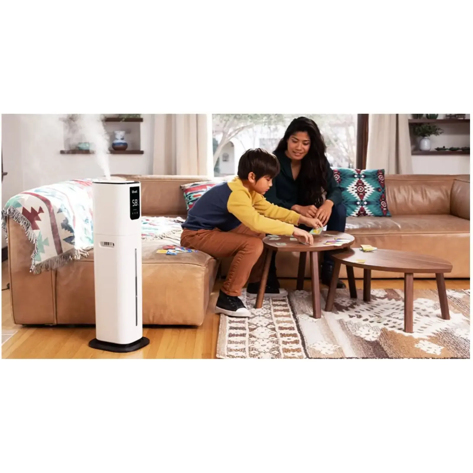 Зволожувач повітря Levoit Oasis Mist 1000S Smart Ultrasonic Cool Mist Tower LUH-M10 UA