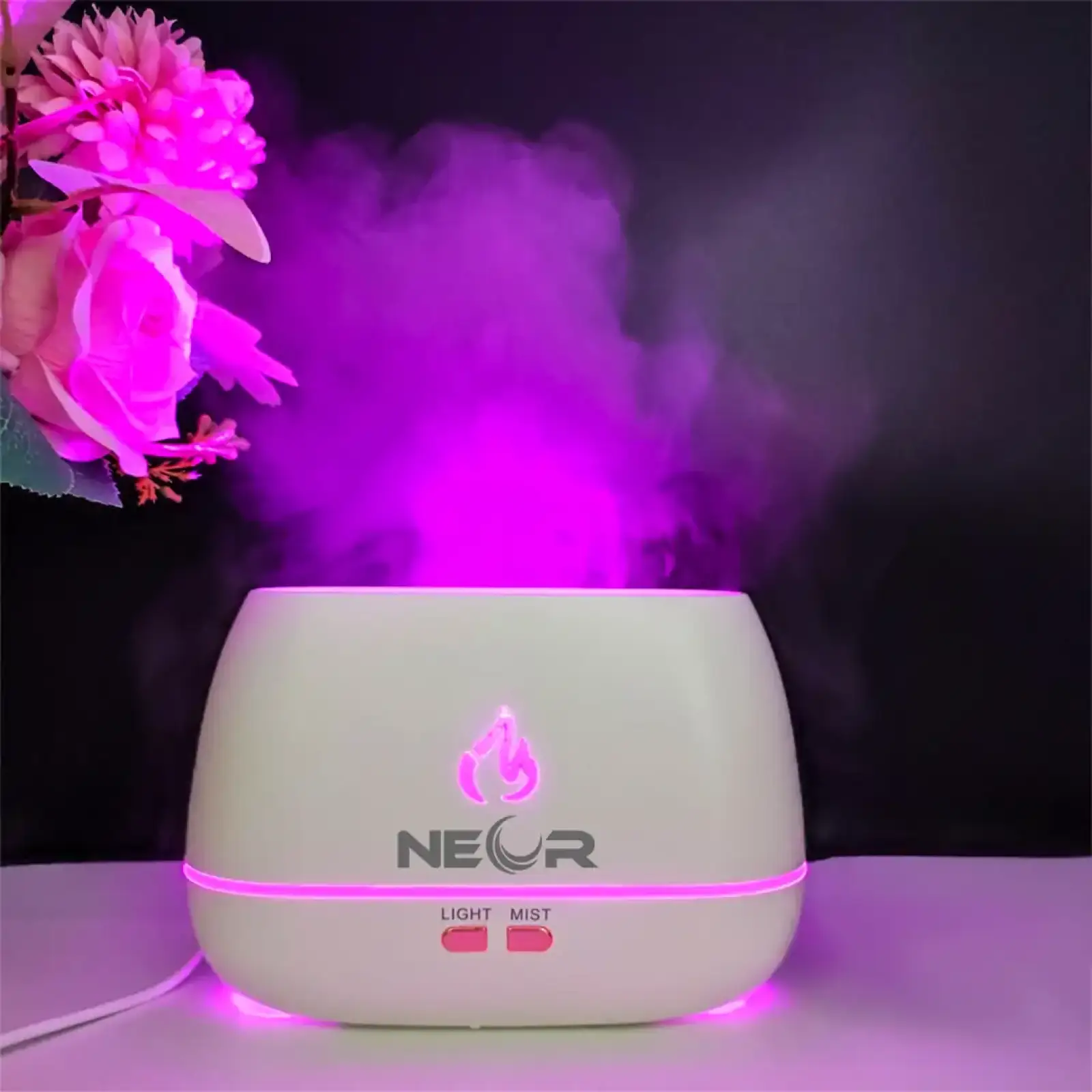 Увлажнитель воздуха Neor Flame Aroma 2ML6 WT (22302014) UA