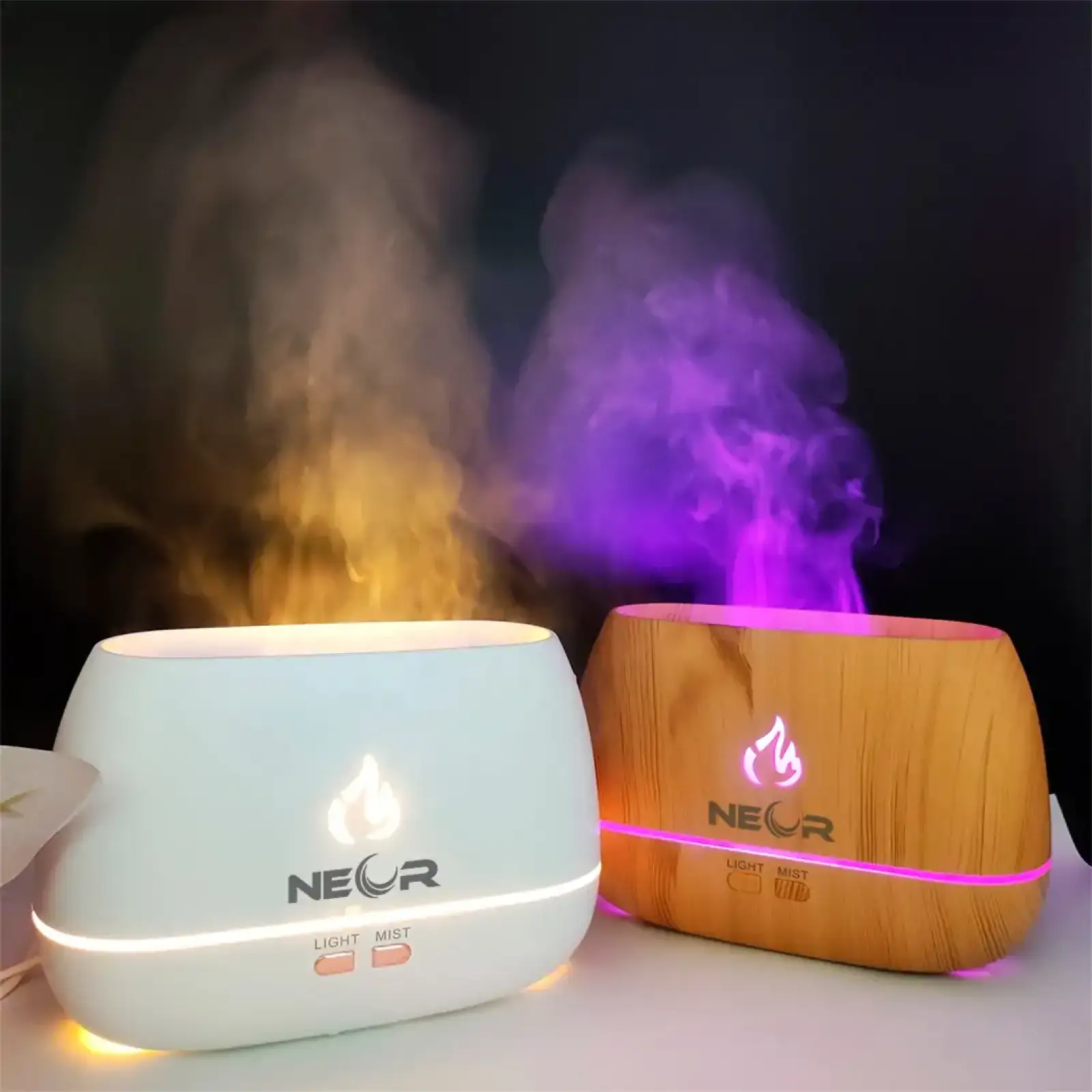 Увлажнитель воздуха Neor Flame Aroma 2ML6 WT (22302014) UA