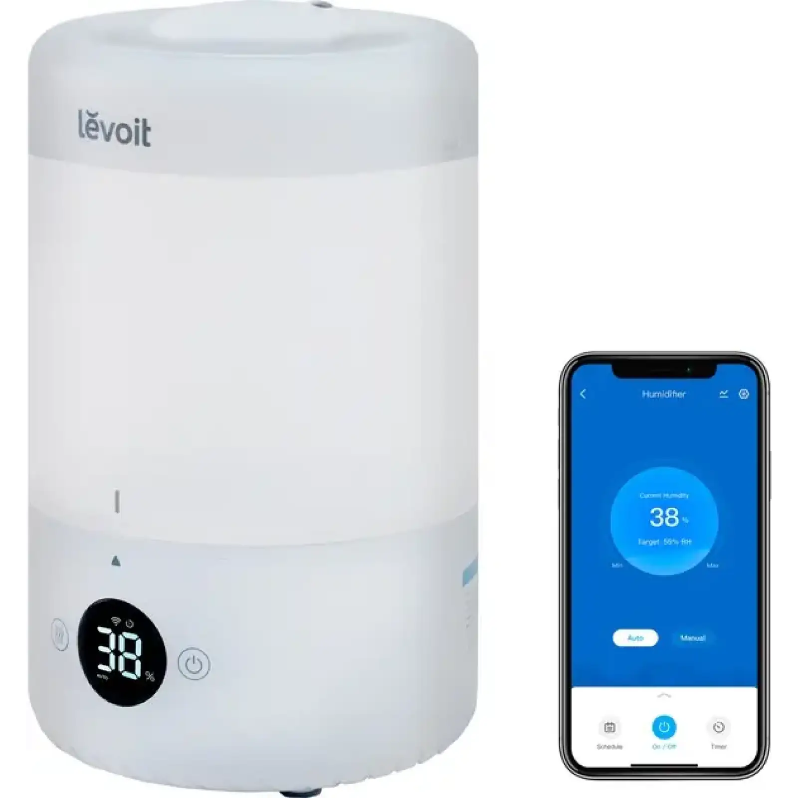Зволожувач повітря Levoit Smart Humidifier Dual 200S (HEAPHULVSEU0035) UA