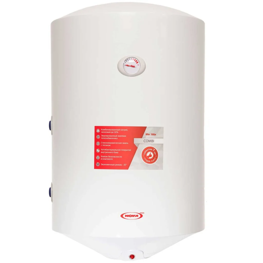 Водонагрівач Nova Tec NT-CBL 100 Combi Left UA