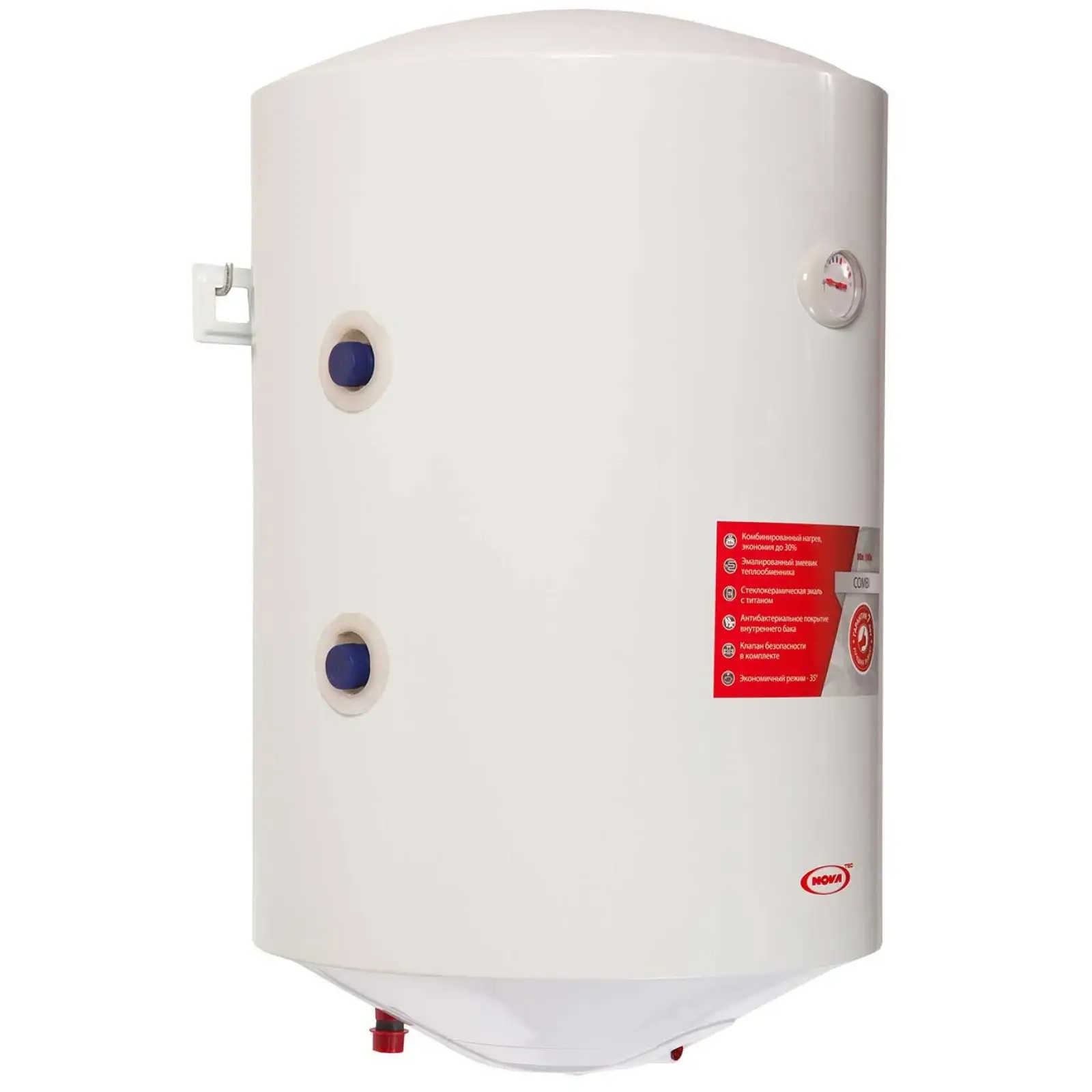 Водонагреватель Nova Tec NT-CBL 80 Combi Left UA