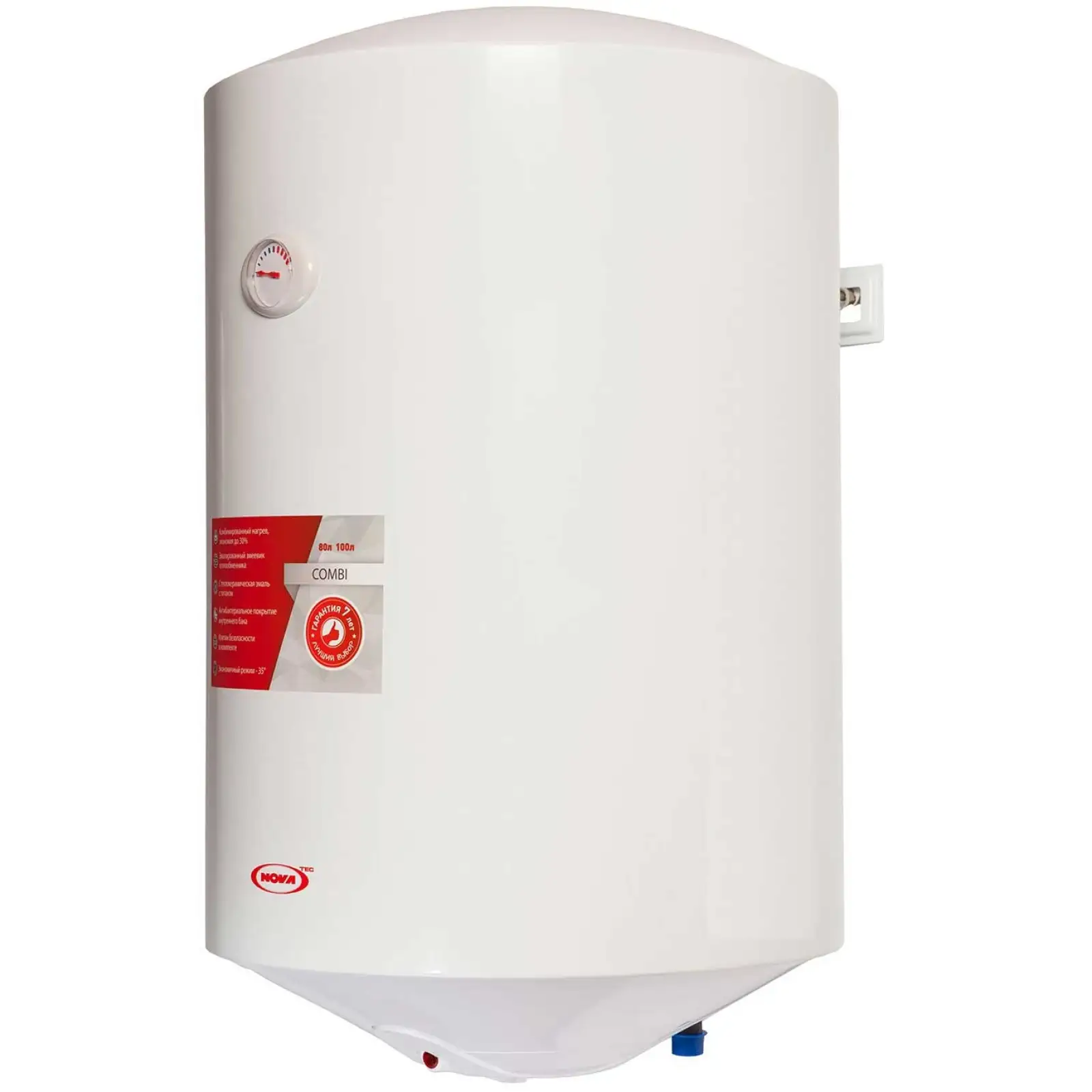 Водонагреватель Nova Tec NT-CBL 80 Combi Left UA