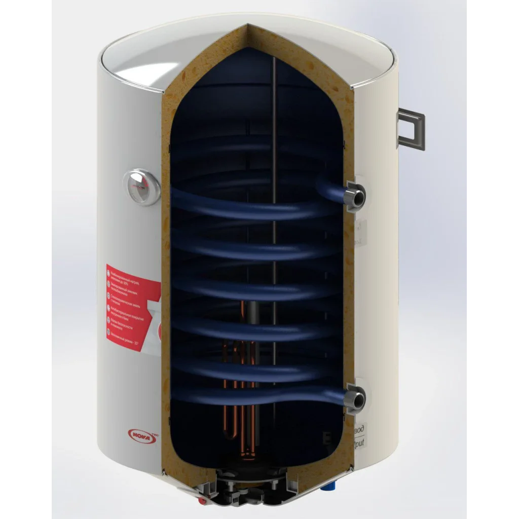 Водонагрівач Nova Tec NT-CBL 80 Combi Left UA