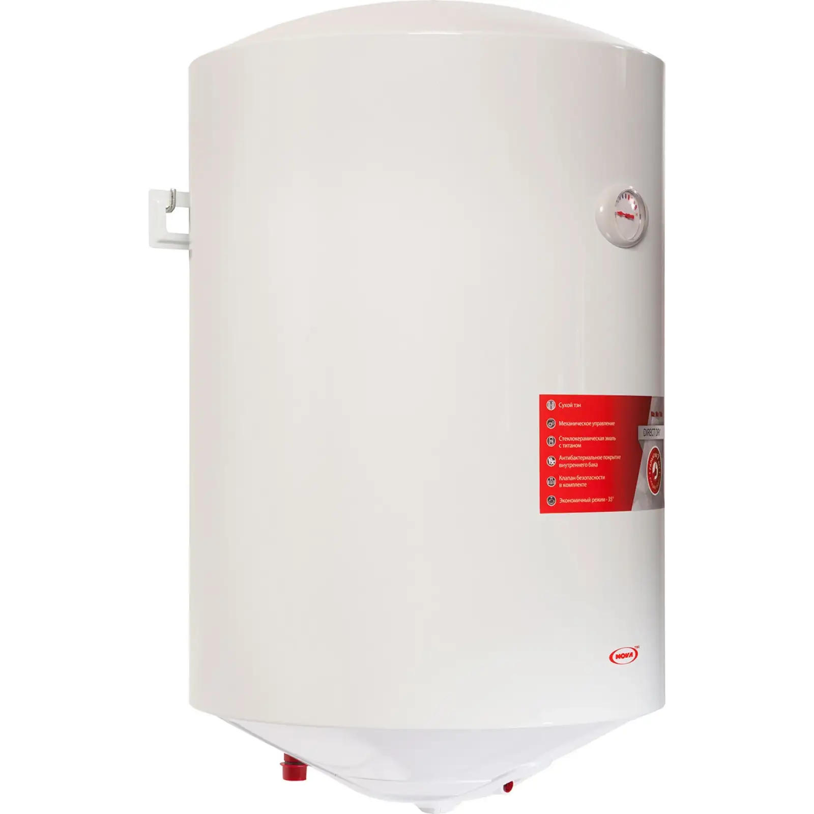 Водонагреватель Nova Tec NT-DD 80 Premium Direct Dry UA