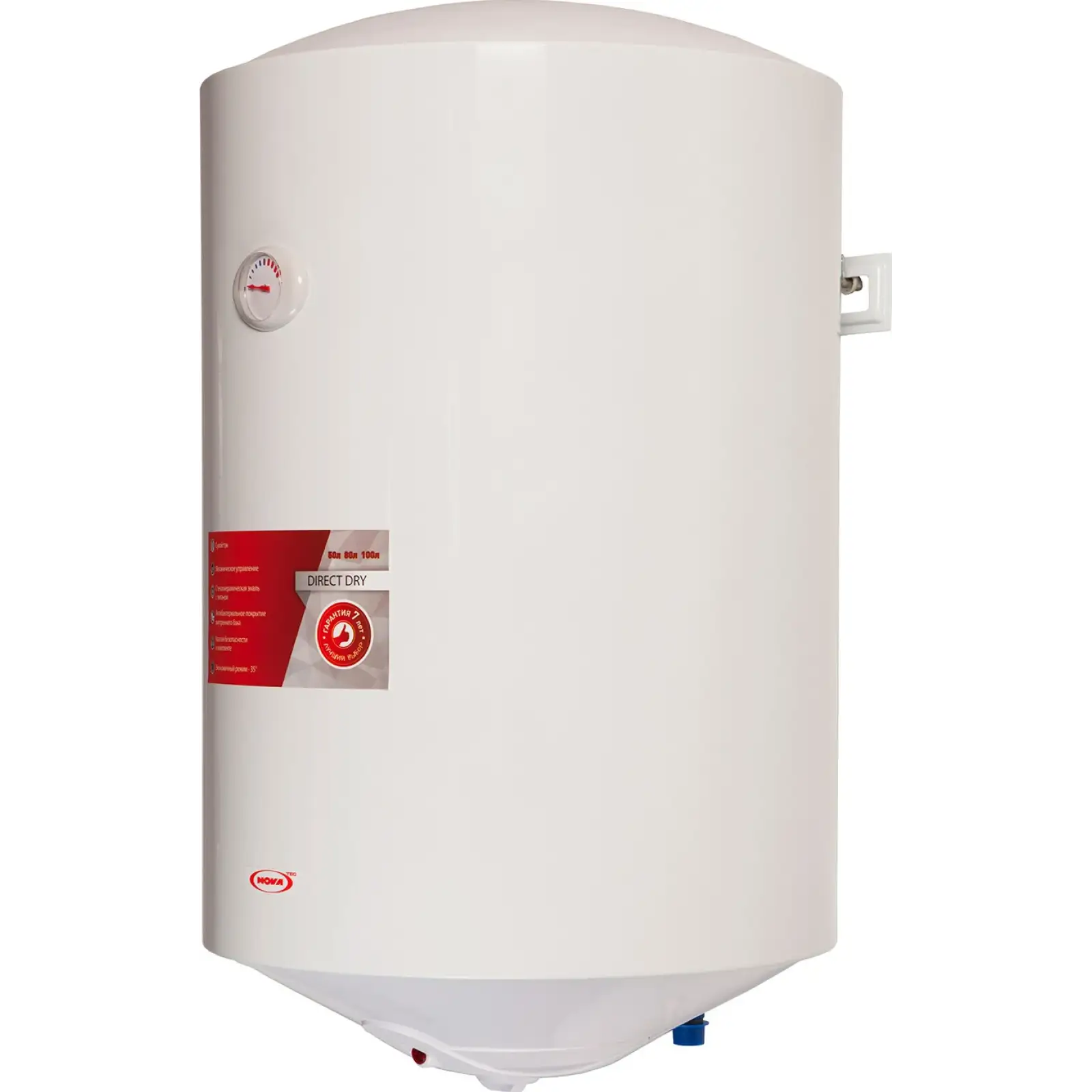 Водонагреватель Nova Tec NT-DD 80 Premium Direct Dry UA