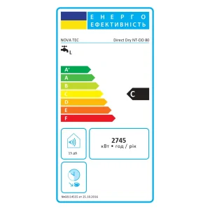 Водонагреватель Nova Tec NT-DD 80 Premium Direct Dry UA