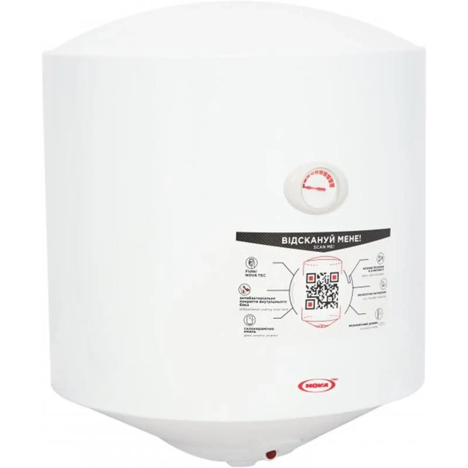 Водонагреватель Nova Tec NT-DD 50 Premium Direct Dry UA