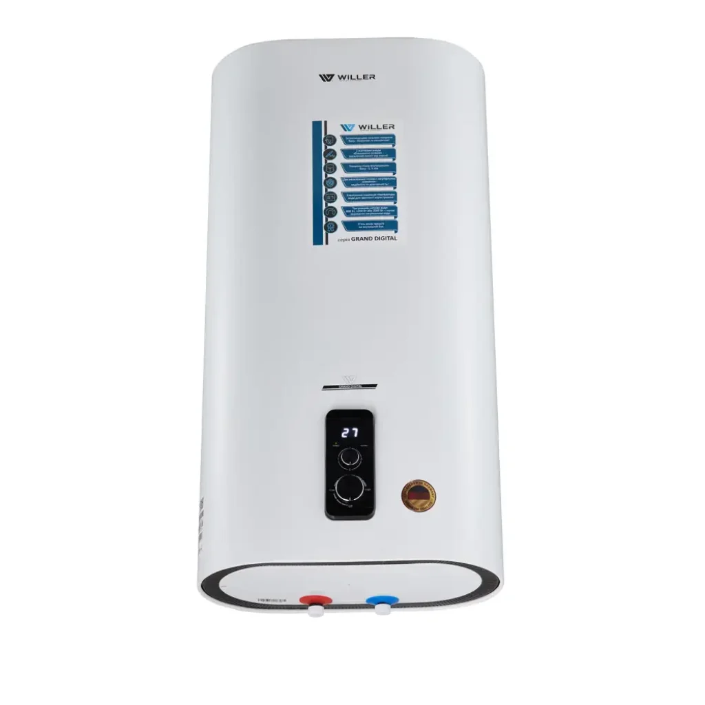 Водонагрівач Willer EV80DRI серія Grand Digital UA