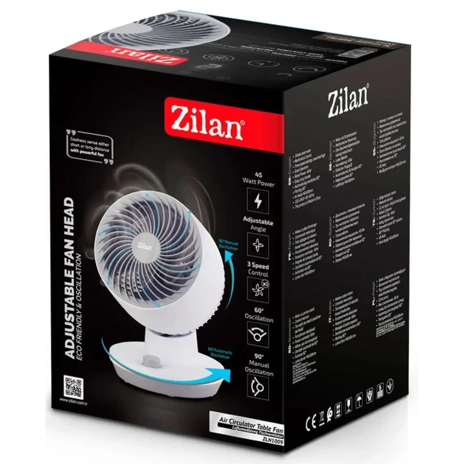 Вентилятор Zilan ZLN1009 UA