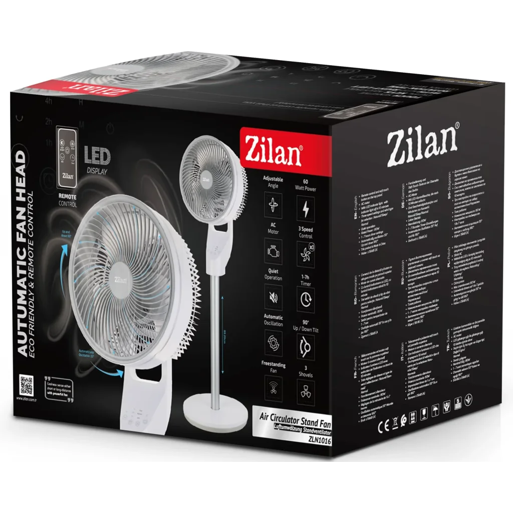 Вентилятор Zilan ZLN1016 UA
